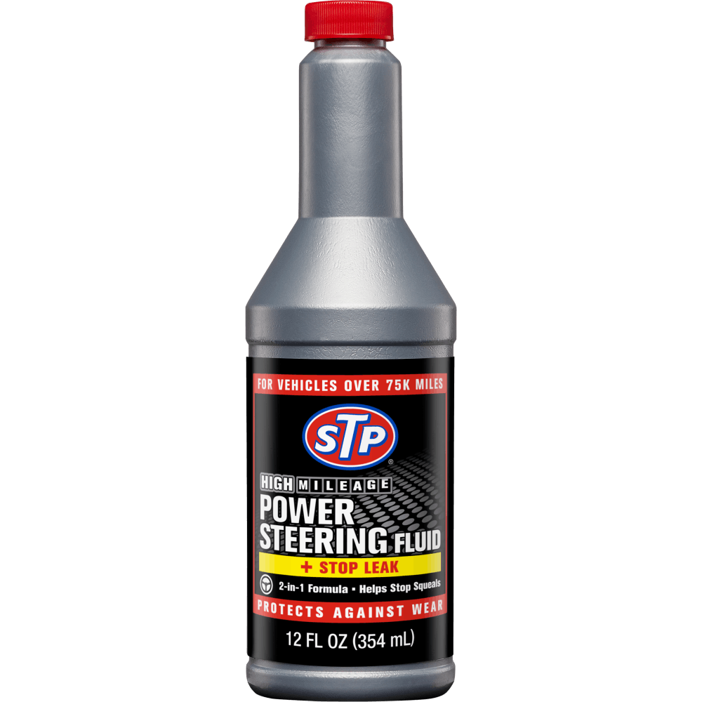 High Mileage Power Steering Fluid & Stop Leak