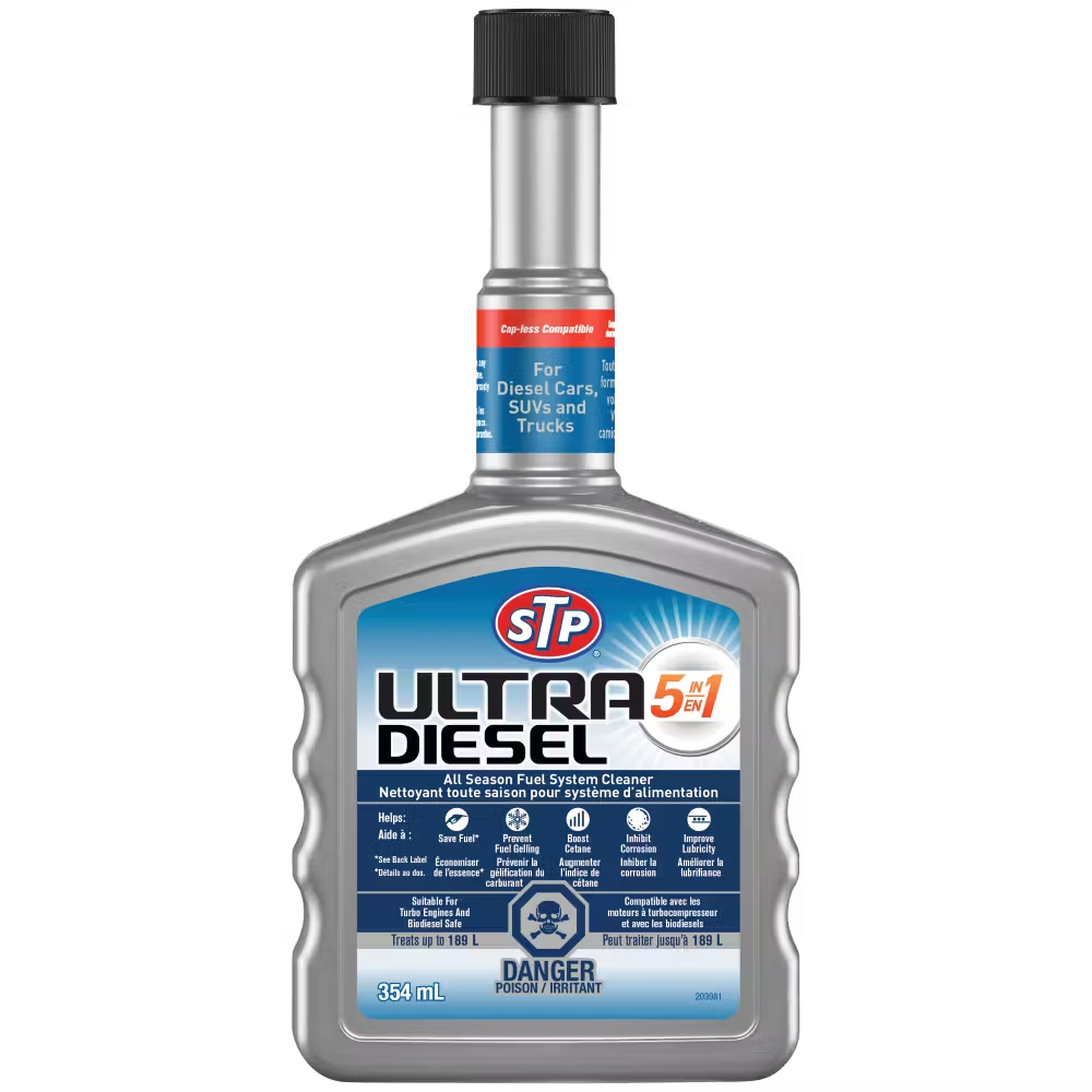 NETTOYANT TOUTE SAISON POUR SYSTÈME D’ALIMENTATION AU DIESEL ULTRA 5-EN-1